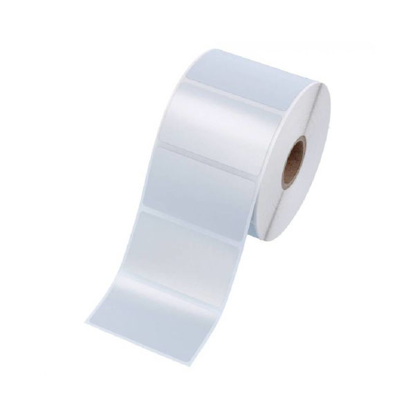 Picture of 2580 Labels 50.8 x 25.4mm Polyester Thermal Transfer Silver